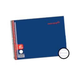 CUADERNO DOBLE RAYA CON ESPIRAL