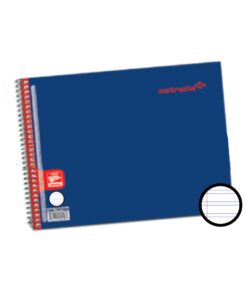 CUADERNO DOBLE RAYA CON ESPIRAL