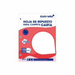 REPUESTO PARA CARPETA RAYA CON 100 HOJAS