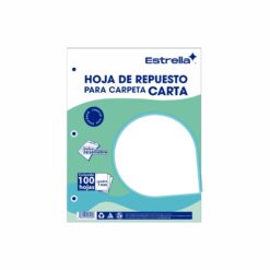 REPUESTO PARA CARPETA 7MM CON 100 HOJAS