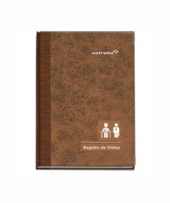 LIBRO DE REGISTRO DE VISITAS CON 96 HOJAS