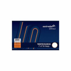 TARJETA BLANCA 5X8 CON 100 PIEZAS