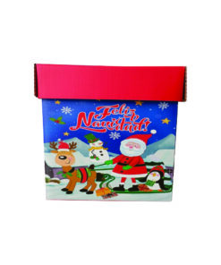 CAJA NAVIDEÑA 15 X 15 CM