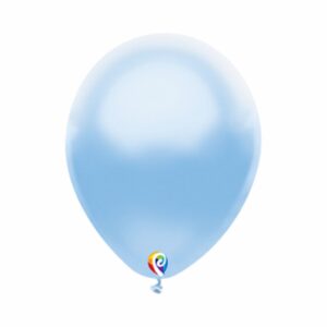 GLOBO N.9 APERLADO AZUL BEBE