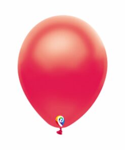 GLOBO N.9 APERLADO ROJO