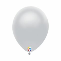 GLOBO N.9 METALICO PLATA