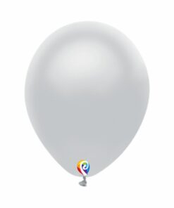 GLOBO N.9 METALICO PLATA