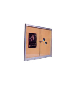 VITRINA TABLERO CORCHO