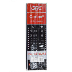 ARILLO PLASTICO 3/4" NEGRO