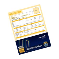 BLOCK SOLICITUD EMPLEO 40 HJS.