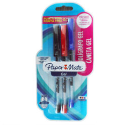 BOLIGRAFO GEL ECONOMICO 3 PZS