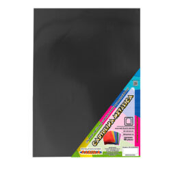 CARTULINA METALICA COLOR NEGRO