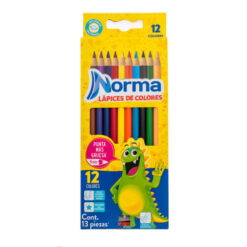 COLORES C/12 LARGOS NORMA