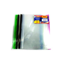 FOLDER TRANSPARENTE COSTILLA COLOR