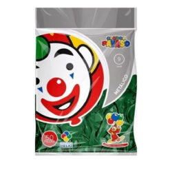 GLOBO REDONDO N0. 9 VERDE BANDERA