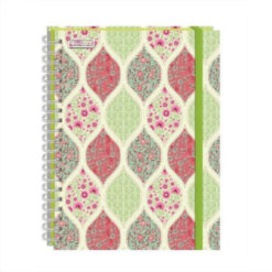LIBRETA FLORAL A6 100 HOJAS RAYA