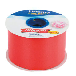 LISTON LISO ROJO 70MM X 91.4 MM