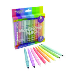 MARCADOR DOBLE PUNTA CON SELLO