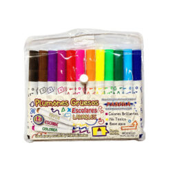 PLUMONES GRUESOS C/12 PZS.