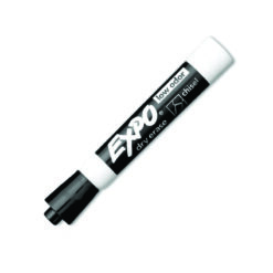 MARCADOR EXPO PLASTICO NEGRO