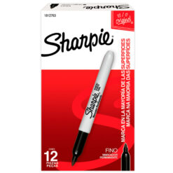 MARCADOR PUNTA FINA NEGRO