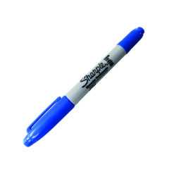 MARCADOR  TWIN TIP AZUL