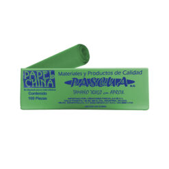 PAPEL CHINA VERDE BANDERA