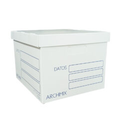 CAJA PLASTICO CARTA C/TAPA