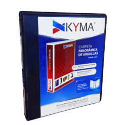 CARPETA 3 ARGOLLAS 1" AZUL MARINO