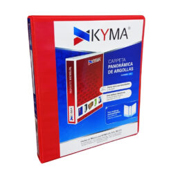 CARPETA 3 ARGOLLAS 1" ROJO