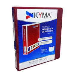 CARPETA 3 ARGOLLAS 1" VINO