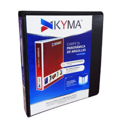 CARPETA 3 ARGOLLAS 1 1/2" O NEGRO