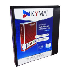 CARPETA 3 ARGOLLAS 1 1/2" D NEGRO