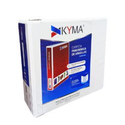 CARPETA 3 ARGOLLAS 5" D BLANCO