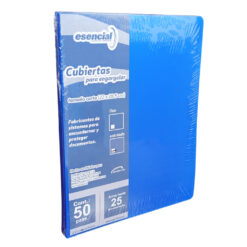 CUBIERTA RAYADA AZUL