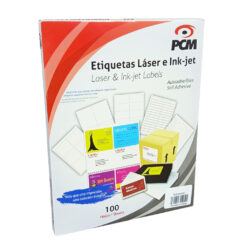 ETIQUETA PCM PL-5164 BLANCA