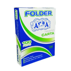 FOLDER CARTA CREMA