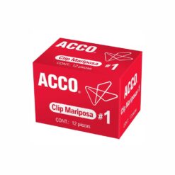 CLIP ACCO  MARIPOSA No 1