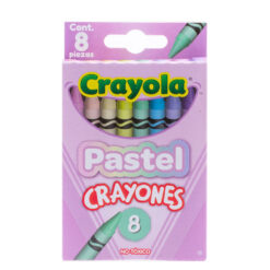 CRAYONES PASTEL C/8