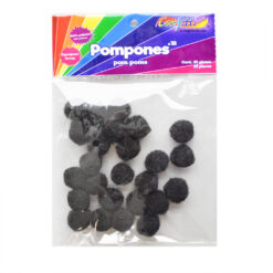 POM PON N. 18 NEGRO