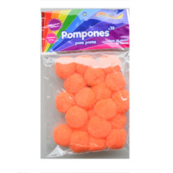 POM PON N. 38 NARANJA