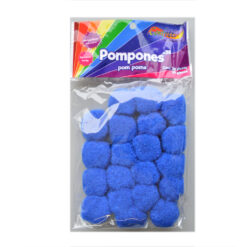 POM PON N. 38 AZUL REY