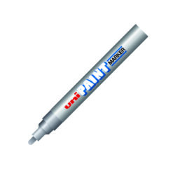 MARCADOR UNI PAINT PLATA