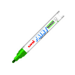 MARCADOR UNI PAINT VERDE
