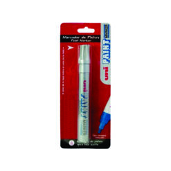 MARCADOR UNI PAINT PLATA