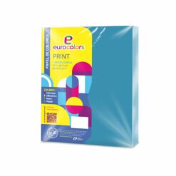 PAPEL EUROCOLORS AZUL CELESTE