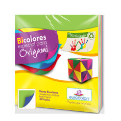 PAPEL BICOLOR AZUL-VERDE