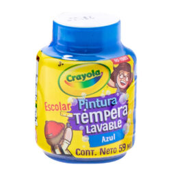 PINTURA TEMPERA  AZUL