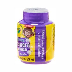 PINTURA TEMPERA MORADA
