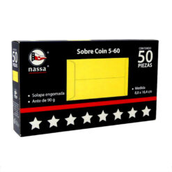 SOBRE COIN 5-60 BOND C/50